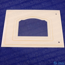 Gorenje-Mora Üveg (ajtó, külső, eredeti) GORENJE mikrohullámú sütő beépíthető gépek kiegészítői