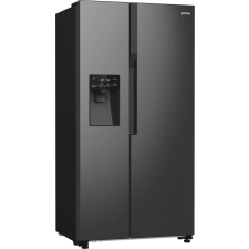 Gorenje NRR9185ESBXL G800 Side-by-side Hűtőszekrény 566L E Fekete hűtőgép, hűtőszekrény