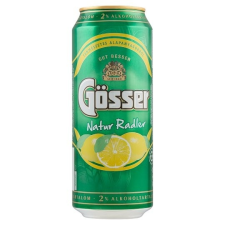 Gösser Natur Zitrone citromos sörital 2% 0,5 l doboz sör