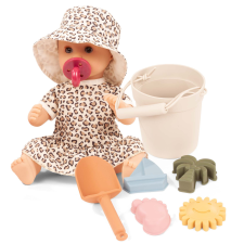 Götz Ajándékszett Sleepy Aquini Tiger Beach baba, 33 cm, 2453556 baba