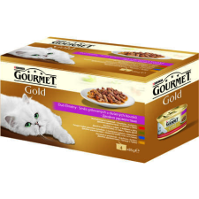 Gourmet Gold Duó Élmény - Nedveseledel macskáknak - Multipack (12 csomag | 12 x 4 x 85 g | 48 db ... macskaeledel