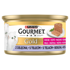  Gourmet Gold Kitten pástétom - borjú 12 x 85 g macskaeledel