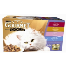  Gourmet Gold Pástétom nedves eledel 4 x 85 g macskaeledel