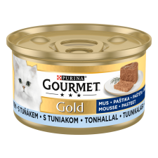 Gourmet GOLD paštika tuňák 12x85 g macskaeledel