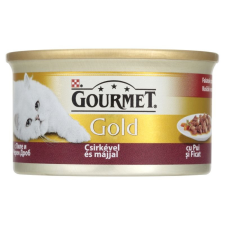 Gourmet Gold Szószban Csirke+Szív+Máj 85g macskaeledel