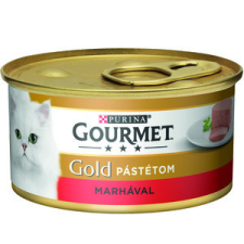 Gourmet GOURMET GOLD Marhával pástétom nedves macskaeledel 85g macskaeledel