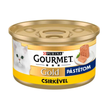 Gourmet GOURMET GOLD pástétom csirkével nedves macskaeledel 85g macskaeledel