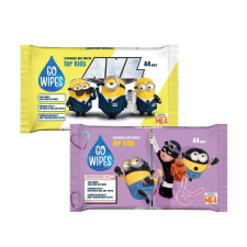  GOWIPES Minions nedves törlőkendő - 44db tisztító- és takarítószer, higiénia