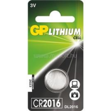 GP BATTERIES GP CR2016 lítium gombelem 1db/bliszter (B15161) gombelem
