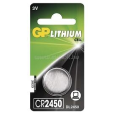 GP BATTERIES GP CR2450 Lithium gombelem 1db/bliszter (B15851) gombelem