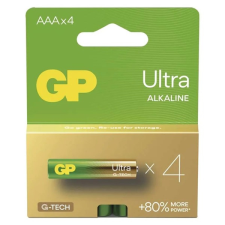 GP BATTERIES Gp ultra alkáli elem aaa 4db b02114 objektív