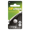 GP CR1216 Litium gombelem 3V (B15651) (B15651) - Gombelem