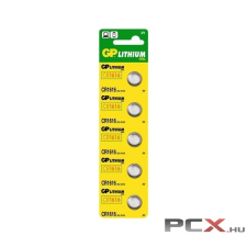 GP CR1616 Lithium gombelem 5db/blister gombelem