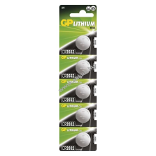 GP lithium gombelem CR2032 5db/csomag gombelem