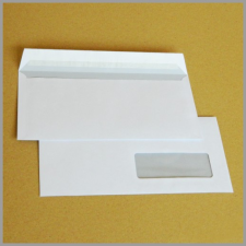 GPV SRL GPV boríték, fehér, szilikonos, jobb ablakos, 80g, LA/4 boríték