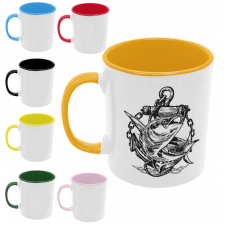  Graffiti Halak - Színes Bögre bögrék, csészék