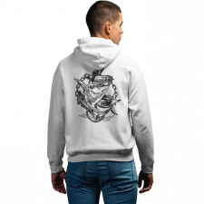  Graffiti Halak - Unisex Zipzáros Pulóver női pulóver, kardigán