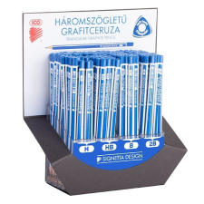 Grafitceruza display ICO Signetta háromszög H,HB,B,2B 184 db/display ceruza