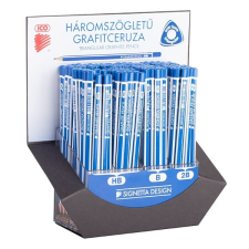  Grafitceruza display ICO Signetta háromszög HB,B,2B 184 db/display ceruza