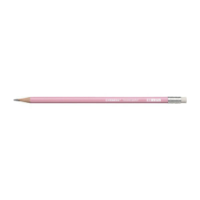 Grafitceruza STABILO Swano Pastel HB hatszögletű pink ceruza