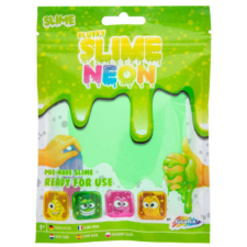 Grafix Neon színű puha slime, Zöld Grafix kreatív és készségfejlesztő