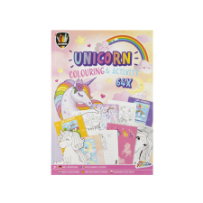  Grafix - Színező- és foglalkoztatókönyv A4 Unikornis, 64 oldal kreatív és készségfejlesztő
