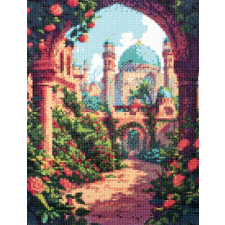 Graine Creative Gyémántfestés – Palota (30×40 cm) kreatív és készségfejlesztő