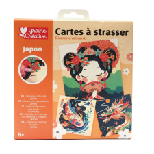Graine Creative Gyémántfestő képeslap – Japán kreatív és készségfejlesztő