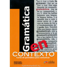 GRAMÁTICA EN CONTEXTO nyelvkönyv, szótár