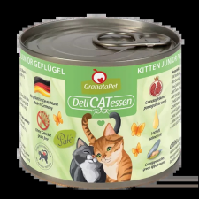 GranataPet Delicatessen konzerv Kitten szárnyas 200g 6db macskaeledel
