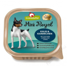 Granatapet Mini Royal borjú és nyúl 150g kutyaeledel