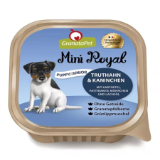  GranataPet Mini Royal Puppy/Junior pulyka és nyúl 10x150g kutyaeledel