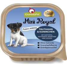 Granatapet Mini Royal Puppy/Junior pulyka és nyúl 150 g kutyaeledel