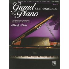  Grand One-Hand Solos for Piano, Book 5 – Melody Bober idegen nyelvű könyv
