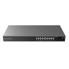 Grandstream 1GRANDSTREAM GWN7802P Gigabit Switch fekete (GWN7802P) hub és switch