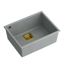 gránit mosogató DAVID 50 Grey Metallic mosogatótálca