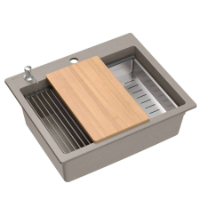 gránit mosogató KURT 110 WORKSTATION BEIGE mosogatótálca