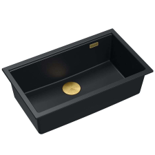 gránit mosogató Logan 110 Black mosogatótálca