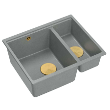 gránit mosogató Logan 150 Grey Metallic mosogatótálca