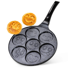  Gránit serpenyő tojásokhoz 7 nyílással BASIC LINE 26 cm edény