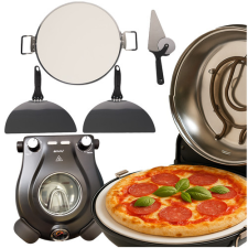 Granitestone Piezano elektromos pizza sütő - 1200W, 5 hőfok szint pizzasütő