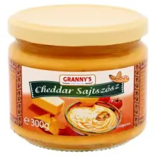 Grannys cheddar sajtszósz 300 g reform élelmiszer
