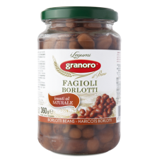 Granoro Fagioli Borlotti babkonzerv - üveges 240g konzerv