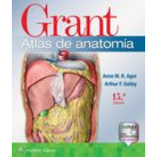 GRANT ATLAS DE ANATOMIA 15ª ED – AGUR,ANNE idegen nyelvű könyv