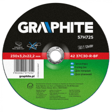 Graphite 57H725 Vágókorong 230X3.2 Kő csempevágó