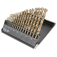 Graphite Csigafúró készlet HSS-Cobalt, 1.0 - 10.0mm, 19db (57H089) barkácsgép tartozék