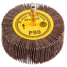 Graphite csiszolókerék csapos 80 x 30mm, k80 barkácsgép tartozék
