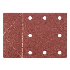 Graphite Csiszolópapír, tépőzáras, K80, 115x160mm, 3db barkácsgép tartozék