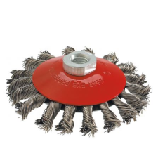 Graphite Drótkerékkefe, Offset 115 mm x M14, Inox (57H591) barkácsgép tartozék