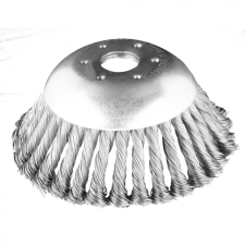Graphite drótkorong, fazékkefe sodrott 150 x 25,4 mm benzines kaszákhoz barkácsgép tartozék